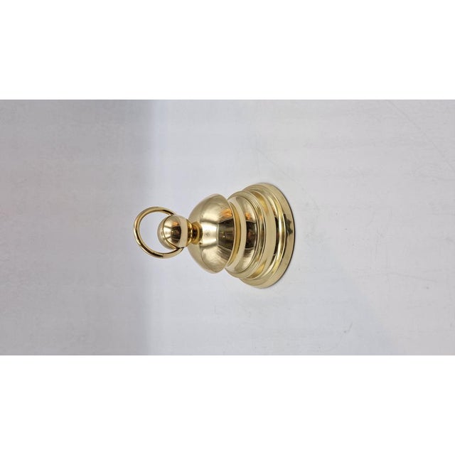 Metal Mid-Century Modern Brass Doorstop by Luigi Caccia Dominioni for Azucena, 1950s For Sale - Image 7 of 7