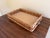 Late 20th Century Late 20th Century Woven Oak and Leather Pyrex Casserole Serving Basket For Sale - Image 5 of 13