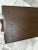 Brown Vintage 1900s Dark Brown Wood Magazine Rack For Sale - Image 8 of 11