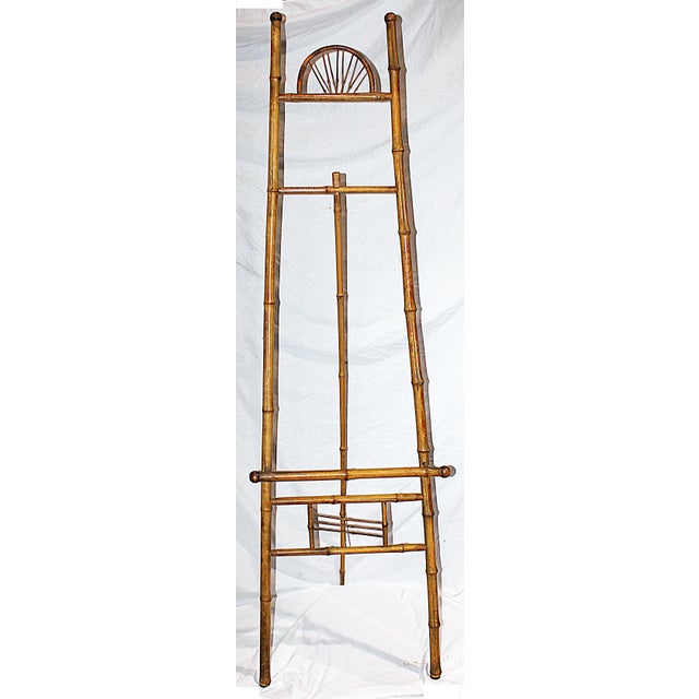 Antique Bamboo Easel Chairish