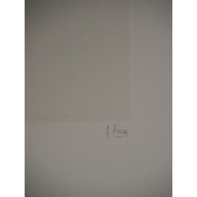 Fred Deux, Double Natural Abstraction, Original Engraving For Sale - Image 4 of 6
