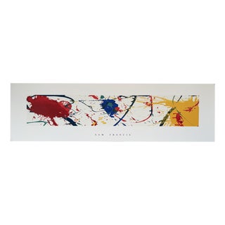 Sam Francis, No Brush, Print For Sale