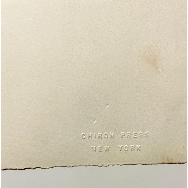 Malcolm Morley, Malcolm Morley 1969 Vintage British Pop Art Screenprint Lithograph Marine w Flag, 1969 For Sale - Image 4 of 7