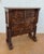 Wood Early 20th Century Rare Spanish Carved Walnut Sideboard With Geometric Panels and Spiral Columns For Sale - Image 7 of 15