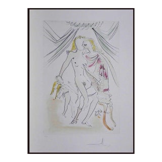 Dali Hommage a Albrecht Durer Venus Mars Cupidon H/S Dali Archives Certified For Sale