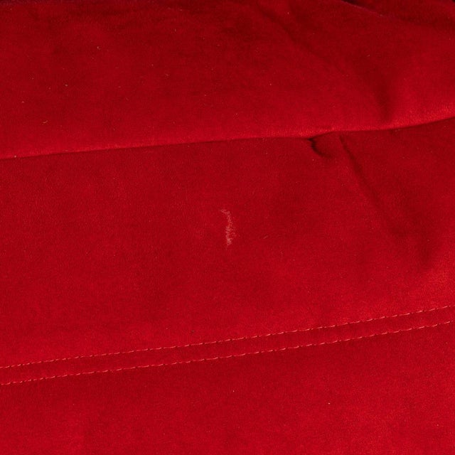 Vintage Togo Three-Seater Sofa in Red by Michel Ducaroy for Ligne Roset, 1973 For Sale - Image 14 of 18
