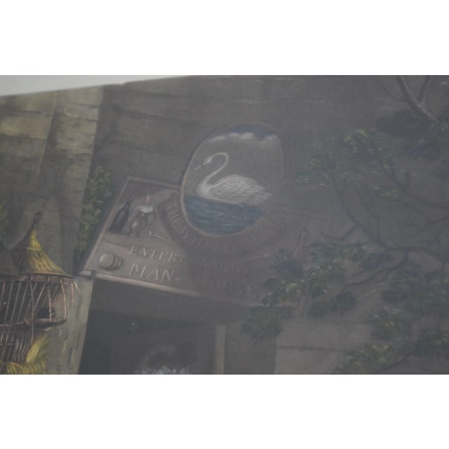 Gold Vintage European Color Engraving of Horse For Sale - Image 8 of 12