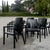 Black Driade Deville Chairs by Christophe Pille, Set of 10 For Sale - Image 8 of 9