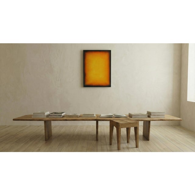 CLIFF Table in Wood from Marc Geneix For Sale - Image 6 of 7