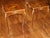 French 1990s Pair of French Louis XV Style Mixed Wood Inlaid Ormolu End Tables For Sale - Image 3 of 12