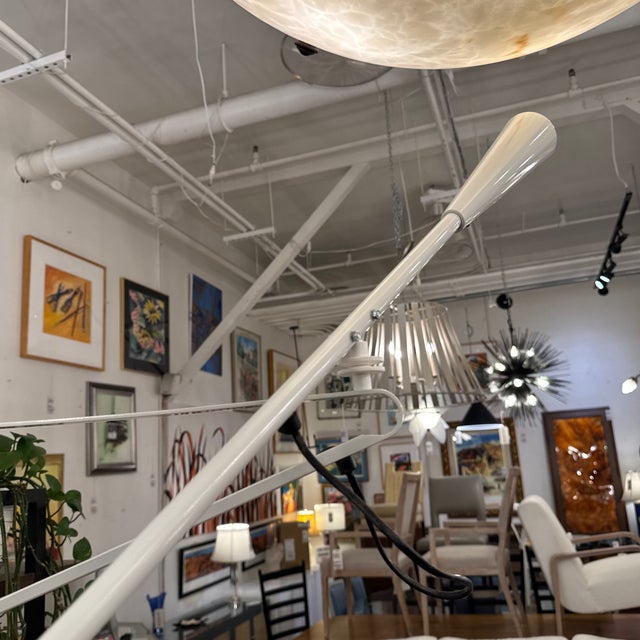 Mid-Century Modern Paolo Rizzatto for Flos 265 Wall Lamp, White For Sale - Image 3 of 12