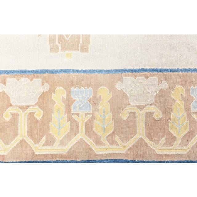 Doris Leslie Blau Vintage Indian Dhurrie Rug Doris Leslie Blau For Sale - Image 4 of 9