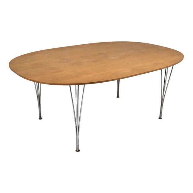 Superellipse Dining Table by Bruno Mathsson and Piet Hein for Fritz Hansen For Sale