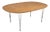 Superellipse Dining Table by Bruno Mathsson and Piet Hein for Fritz Hansen For Sale