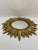Vintage 1960s French Style 16.5" Gilded Sunburst Wall Mirror For Sale - Image 9 of 17