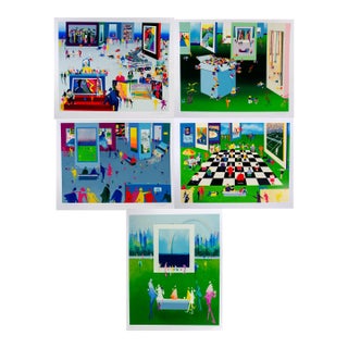 Leo Posillico Serigraphs - Lot of 17 For Sale