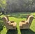 Pair of Louis XV-Style Pheasant & Botanical Upholstered Fauteuil Armchairs For Sale - Image 12 of 18