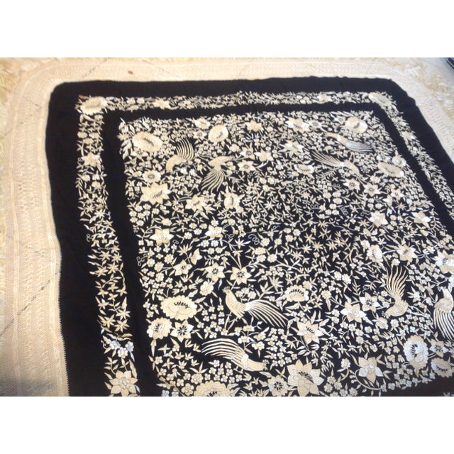 Handmade Embroidered Tablecloth, 1970s For Sale - Image 14 of 18