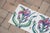 Art Nouveau 1900s Antique Portuguese Art Nouveau Tile Frieze With Stylized Iris Motif For Sale - Image 3 of 10