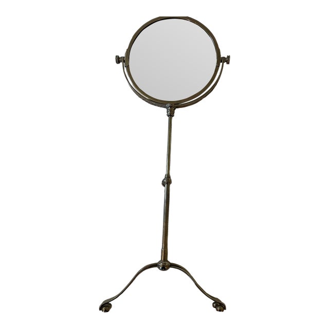 English Made Edwardian Bathroom Free Standing Mirror For Sale