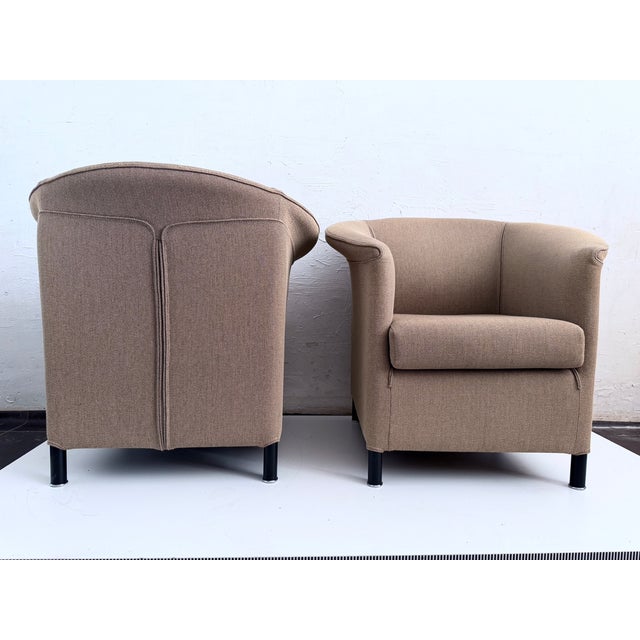 Vintage Aura Armchairs by Paolo Piva for Wittmann, 1980s, Set of 2 For Sale - Image 13 of 18