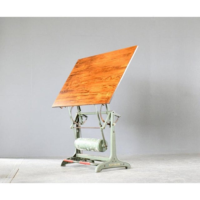 Architects Drawing Board by Nestler, 1950s For Sale - Image 3 of 6
