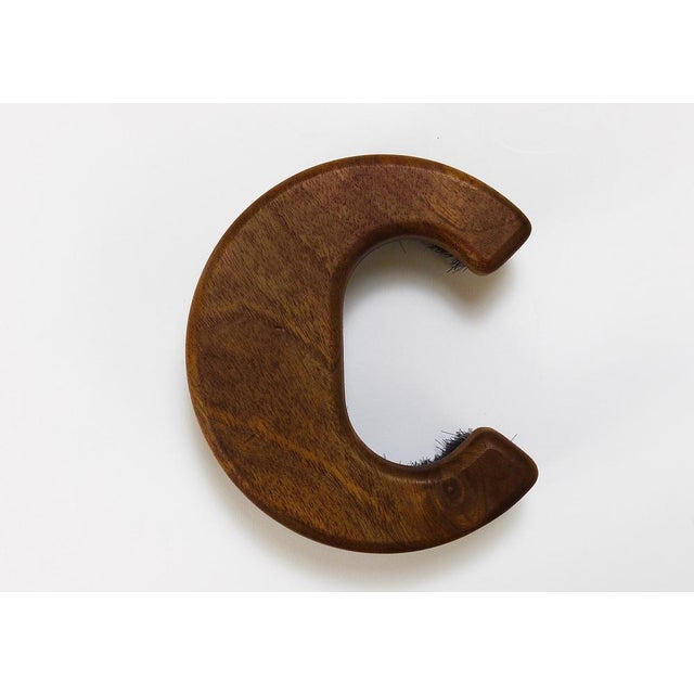 Carl Auböck Austrian Walnut Clothes Coat Brush by Carl Auböck, 1960s For Sale - Image 4 of 18