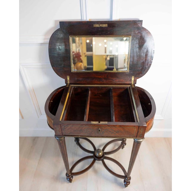 Napoleon III Marquetry Side Table, France, circa 1870 For Sale In Atlanta - Image 6 of 15