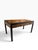 1970s Raymond Sobota for Century Furniture Chin Hua Burl Wood Desk & Chair For Sale In Miami - Image 6 of 15