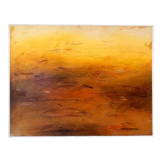 Large - Emmi Whitehorse " Moving Water " Expressioniost Abstract Painting For Sale