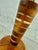 Wood 1970’s Vintage ‘Felice Antonio Botta Style’ Table Lamp Constructed of Alternating Wood and Lucite Stacked Circles, Art Deco, MCM Style For Sale - Image 7 of 12