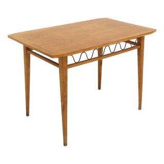 Scandinavian Elm Coffee Table, 1940 For Sale