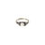 Ring in Silver and 19.2 Karat Gold with Pearl For Sale - Image 6 of 6