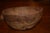 18th or early 19th century turned burlwood bowl, probably American in origin. A burl scraping tool is also included in...