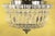 Matching Pair of Vintage-Style Crystal Flush Mount Ceiling Lights / Chandelier For Sale - Image 14 of 14