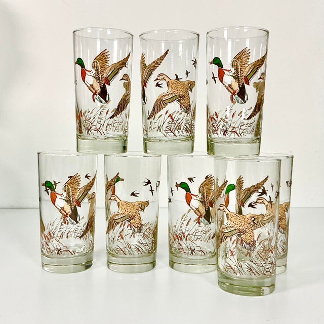 We have a set of 8 vintage Libbey Glass Co. tumblers from the Mid-Century. These were curated in their original cardboard...