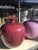 Jaru Vintage Large Berry Color Ceramic Vase For Sale In Palm Springs - Image 6 of 8