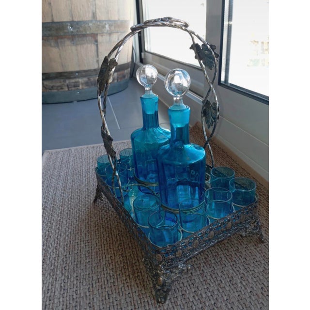 Liquor Cabinet, Set of 15 For Sale - Image 3 of 7