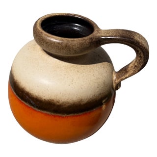 West German Scheurich Pottery Vase For Sale