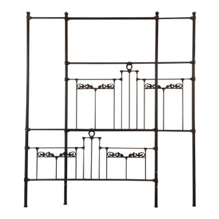 European Style Metal Four-Poster Bed Frame For Sale