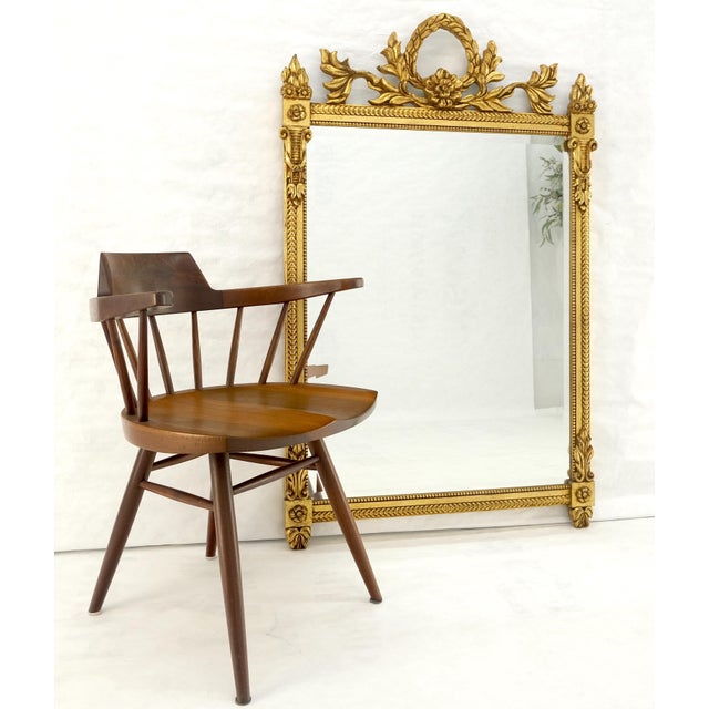Italian Gilt Gesso Fine Gold Wall Mirror 53x38 Rectangle MINT! For Sale - Image 14 of 15