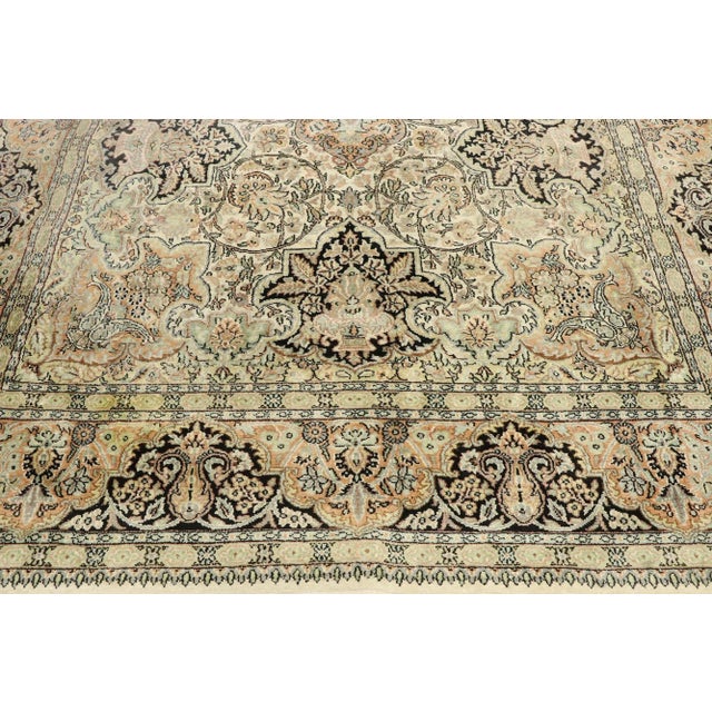 Vintage Kashmir Rug, 05'11 X 09'02 For Sale - Image 4 of 11