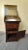 Iron dressing table painted with wood-effect in the Napoleon III style in very good condition put presenting its signs of...