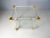 Metal Two-Tiered Acrylic Glass Bar Cart, 1970s For Sale - Image 7 of 9