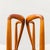 1980s Vintage Danish Modern "Juliane" Teak & Leather Dining Chair by Johannes Andersen For Sale - Image 5 of 13