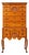 Tiger Maple Highboy Benchmade by David LeFort of Hanover Massachusetts For Sale