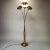 Gold Brass Floor Lamp, 1970s For Sale - Image 8 of 8