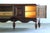 1950s Large Vintage Brutalist Danish Dark Stained Oak Sideboard, 1940s For Sale - Image 5 of 18