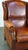 Leather Wing Chair with Great Patina For Sale - Image 9 of 12