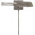 Studio Swing Arm Wall Light in Antique Nickel Height: 4.5" Extension: 25" Backplate: 4.5" Square Mounting: Portable...